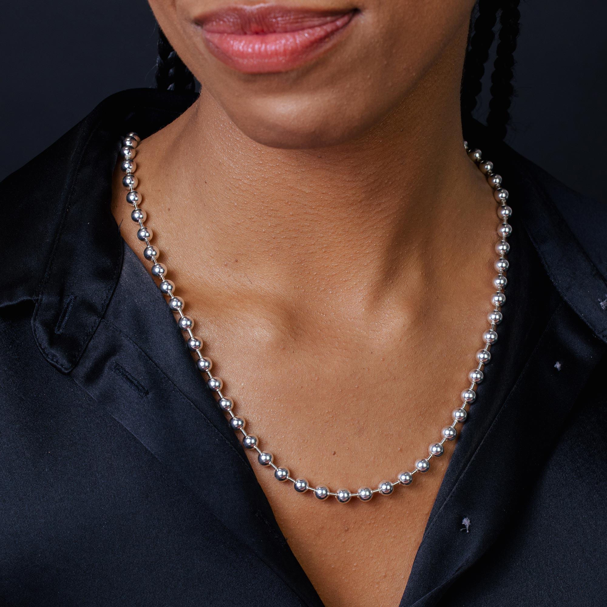 925 Sterling Silver Bead Chain - Image 9