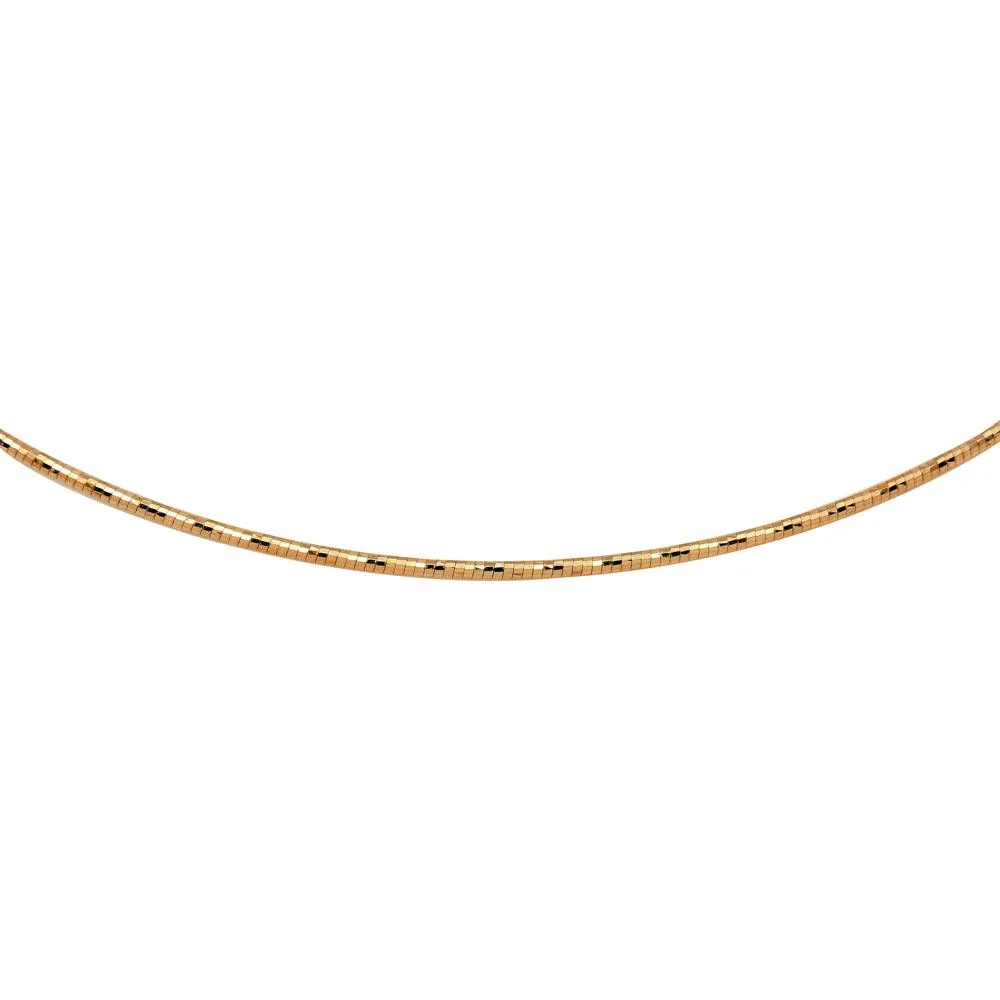 925 Sterling Silver Diamond Cut Omega Box Chain - Image 4