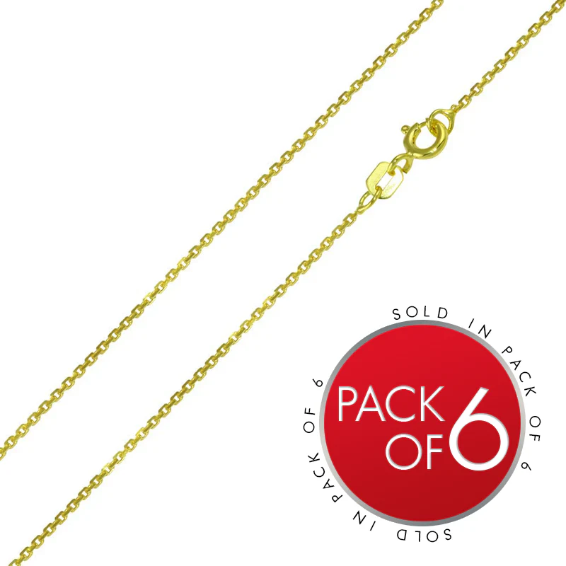 925 Sterling Silver Diamond Cut Round Rolo Chain - Image 10