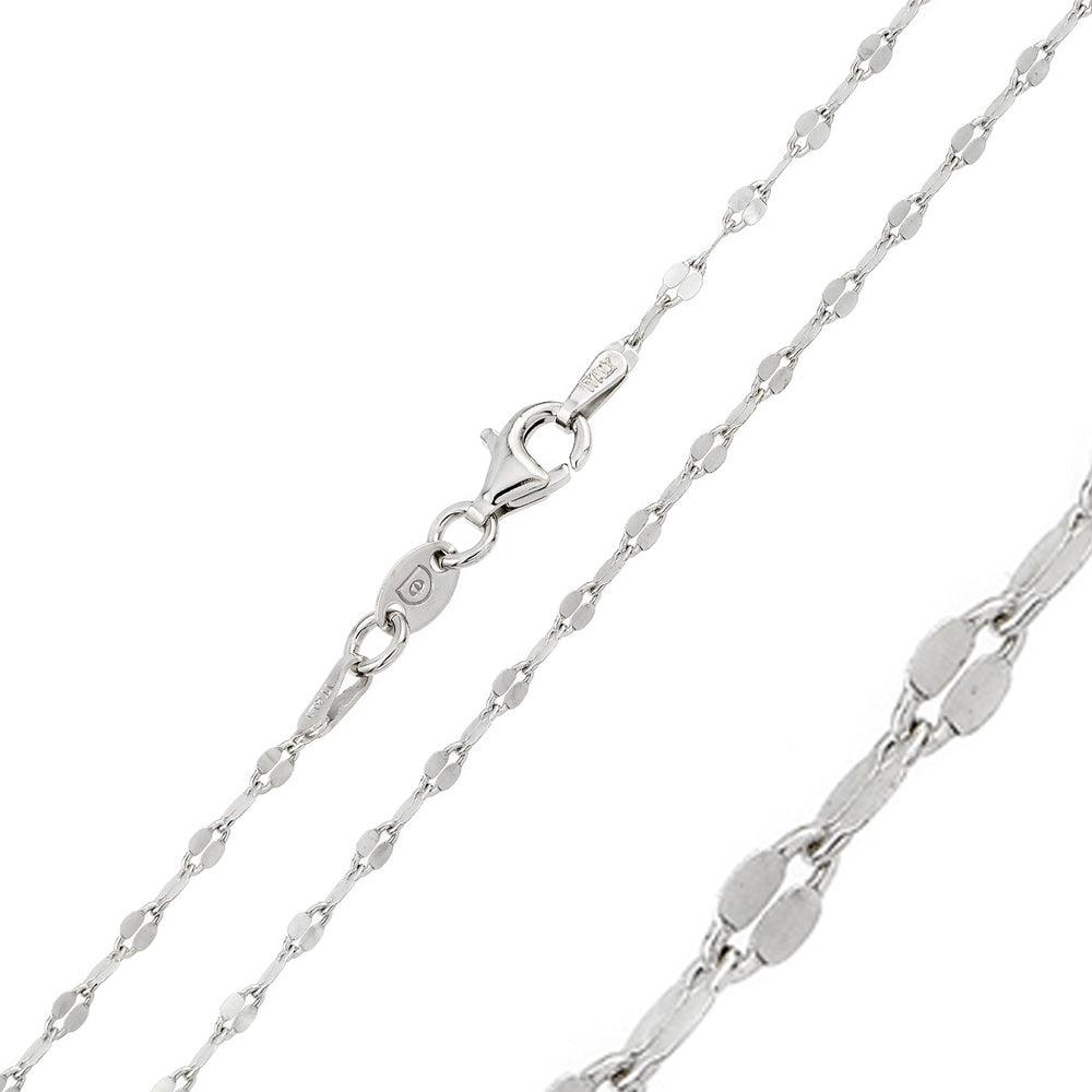 925 Sterling Silver Moka Confetti Chain - Image 2