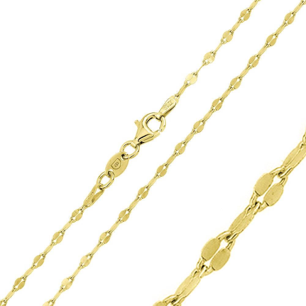 925 Sterling Silver Moka Confetti Chain - Image 3
