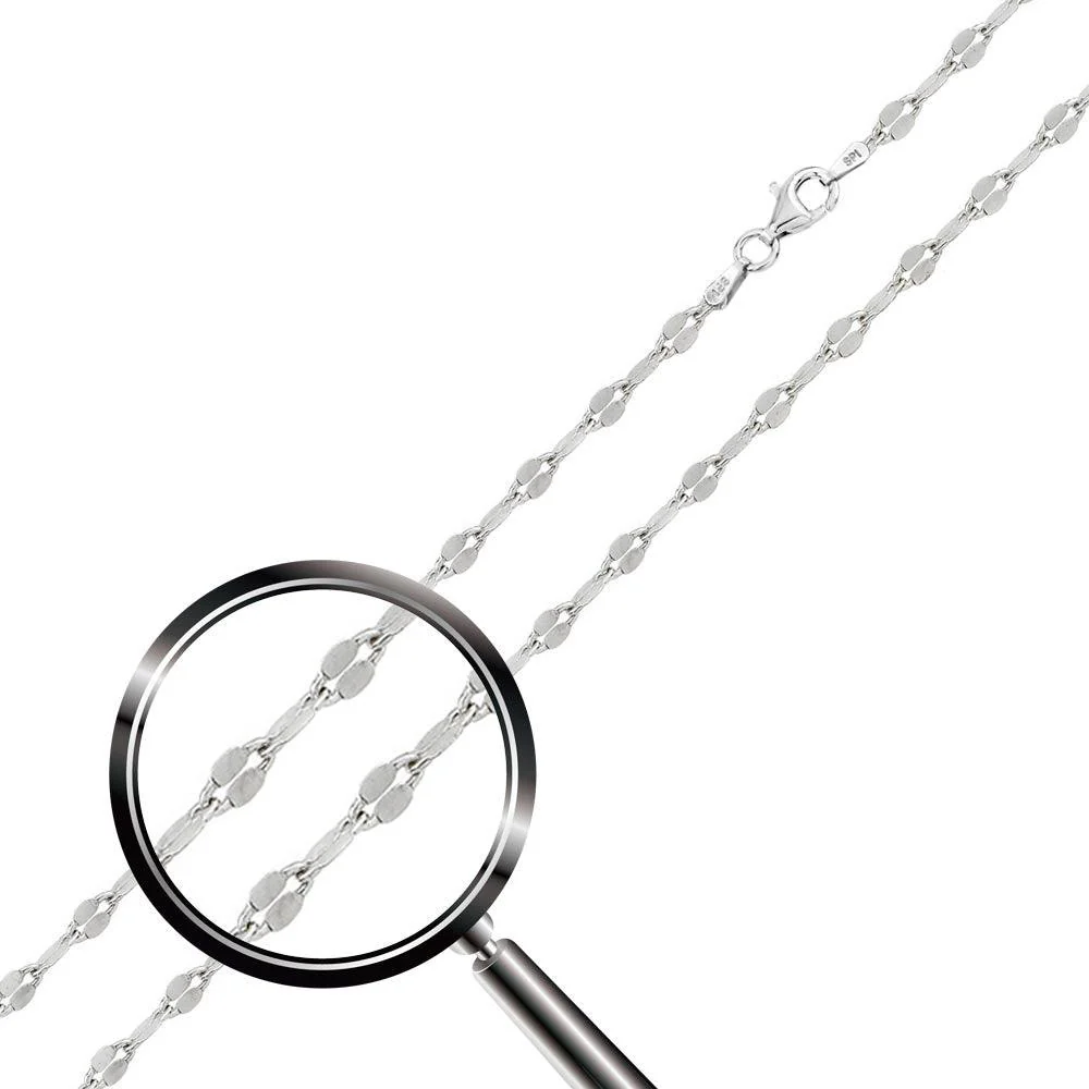 925 Sterling Silver Moka Confetti Chain - Image 4