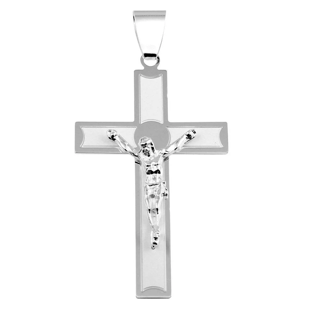 High Polished 925 Sterling SilverLatin Cross Pendant - BSP00025